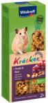 Vitakraft Batoane pentru hamsteri Vitakraft cu struguri nuci 2 buc