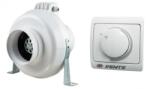 Vents VK 315 csőventilátor RS-1-400 N Fordulatszám szabályzóval - mepokerkft