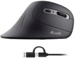 Equip Vertical Ergonomic Wired Black (245119) Mouse