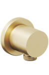 RAVAK Fali zuhany csatlakozó 701.60GLB, Gold Brushed