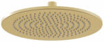 RAVAK Esőztető zuhanyfej köralakú, 250 mm 980.60GLB, Gold Brushed