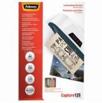 Fellowes Lamináló fólia, A4, 125 mikron, fényes, öntapadó hátlappal, 100 db/doboz, FellowesR (FELLOWES_5328901) (FELLOWES_5328901)