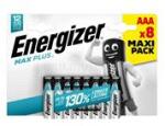 Energizer Elem AAA mikro LR03 Max Plus 8 db/csomag, Energizer (ENERGIZER_64303) (ENERGIZER_64303)