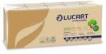 Lucart Papírzsebkendő 4 rétegű 9 lap/cs 10 cs/csomag EcoNatural 90 F Lucart_843166J havanna barna (LUCART_46384) (LUCART_46384)