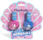 Aquarius Cosmetic Let´s be Mermaid Nail Duo körömlakk szett gyermekeknek árnyalatok széles választéka Pink, Blue 2x4 ml