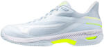 Mizuno Wave Exceed Court Clay W Ice Water/Lightning Yellow Női teniszcipő EUR 38, 5