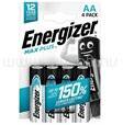 Energizer Elem AA ceruza LR06 Max Plus 4 db/csomag, Energizer (ENERGIZER_64302) (ENERGIZER_64302)