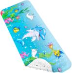 FizioTab Fürdőszőnyeg, csúszásgátló, FizioTab®, 100x40 cm, Többszínű, Dolphin (DolphinBathMat)
