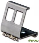 ASSMANN AN-25185 DIN-Rail Adapter for 2x Keystone module (AN-25185)