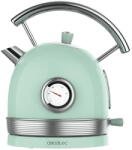 Cecotec Fierbator de apa Cecotec Thermosense Vintage 420, 2200 W, 1.8 L, Verde (811) Fierbator