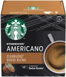 Starbucks Nescafé Dolce Gusto House Blend Americano kávé kapszula, közepes pörkölés, 102 g, 12 kapszula