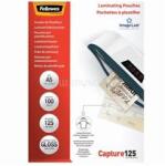 Fellowes Lamináló fólia, A5, 125 mikron, fényes, 100 db/doboz (FELLOWES_5307302) (FELLOWES_5307302)