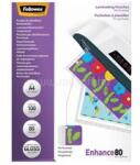 Fellowes Lamináló fólia, A4, 80 mikron, lefűzhető, fényes, 100 db/csom Fellowes (FELLOWES_5452502) (FELLOWES_5452502)