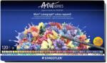 STAEDTLER Akvarell színes ceruza készlet, hatszögletű, fémdobozos, STAEDTLER Mars® Lumograph® 104 , 120 különböző szín (TS104M120)