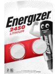 Energizer Elem gombelem CR2450 lítium 2 db/csomag, Energizer (ENERGIZER_64377) (ENERGIZER_64377)
