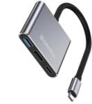 ColorWay USB-C - USB-C PD 100W/USB3.0/HDMI (CW-HUB08) (CW-HUB08)