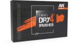 AK Interactive Száraz ecset készlet 4 darabos (AKB103)