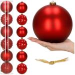 SPRINGOS Ca1528 Karácsonyfa gömbkészlet 15 cm 6 db (CA1528)