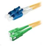 XTENDLAN Fiber Optic LC Fiber Optic SC/UPC Átalakító Sárga 1m FOP-LCSCA-D-1-9 (FOP-LCSCA-D-1-9)