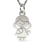 Atcom Jewelry ATCOM Ezüst Lány Medál Nyaklánc - 15 mm