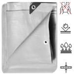 Springos Ga2187 ponyva 3 x 5 m szürke-fekete (GA2187)