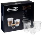  DeLonghi espresso, cappuccino, latte macchiato pohár szett (6db) (5513284451)