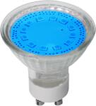  Led ЛАМПА smd2835 3w gu10 230v 3000k СИНЯ (99led598)