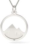Atcom Jewelry ATCOM Hegyek Medál Ezüst Nyaklánc - 15 mm