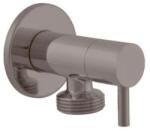 RAV SLEZÁK Sarokszelep RAV SLEZÁK 1/2x3/4" mosógép metal grey szálcsiszolt RV0234MGK (RV0234MGK)