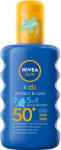 Nivea Sun Spray colorat pentru copii, SPF50, 200 ml