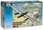 Zvezda Model de asamblat militar - Bombardier sovietic Petlyakov Pe-2 (ZVE4809)