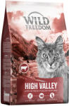 Wild Freedom 6, 5kg Wild Freedom Adult "High Valley" marha gabonamentes száraz macskatáp új receptúrával