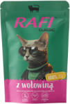 RAFI 10x100g Rafi Cat Classic marha nedves macskatáp