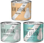  Hardys LOVE AFFAIR 6x200g Hardys LOVE AFFAIR nedves macskatáp Vegyes csomag (3 változattal)