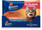 Affinity 4x85g Brekkies Daily Delice Lazac & tonhal nedves macskatáp