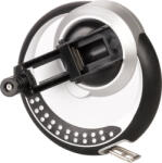 Giantop Mérőszalag, Giantop CR-G50, fekete/ezüst, 30 m/13 mm, acél szalag, acél tok, tekercselő fogantyú (TC2160806)