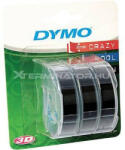 DYMO Feliratozó szalag 3 részes készlet DYMO S0847730 Szalagszín: Fekete Szövegszín: Fehér 9 mm 3 m (S0847730)