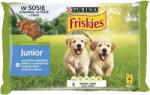 Friskies Junior Nedves Kutyaeledel Szószos Válogatás (Csirke és Sárgarépa) - 4x100 g