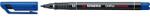 STABILO Marker alkoholos, 1 mm, Stabilo "OHPen M", kék (07.0060703) - fcmarket