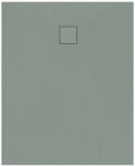 Welland kőhatású zuhanytálca szifonnal 80 x 100 cm - zöld (GT-10080SS) - miniwebshop