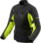 Revit Geacă de motocicletă Revit Outback 5 H2O pentru femei, neagră-galben fluo (REFJT436-1450)
