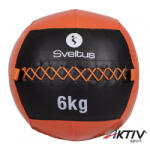 Sveltus Wall ball Sveltus 6 kg fekete-narancs (4906)