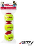 Wilson Teniszlabda Wilson Starter sárga-piros 3 db (WRT137001+)
