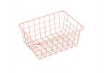 Bisk Filum réz színű drótkosár 24x18x10 cm (08234)