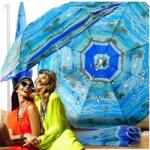 Maverick Kerti Napernyő Nagy Strand Erkély Összecsukható Törhető 180CM XXL Erős (PARASOL PLAŻOWY WBIJANY W ZIEMIĘ SDH197)