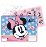 GIM Disney Minnie Joy A/4 spirál vázlatfüzet 40 lapos matricával (minnie 340)