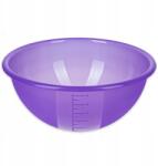 Sagad műanyag konyhai tál gyümölcs salátákhoz 5 l hétvégi (MISKA 5L SAGAD)