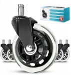 Mensen Görgők Forgószékhez Szilikon gumi székek 5 db 11mm (Kółka do fotela obrotowego kauczukowe mocne)