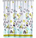 Vilde Zuhanyfüggöny, akasztókkal, vízálló, vinil, 180x180 cm (5904316477233)