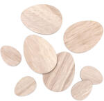  DP Craft Tojás Fa Lapos 4-7 cm 8 Darab/Csomag (DPDN168)